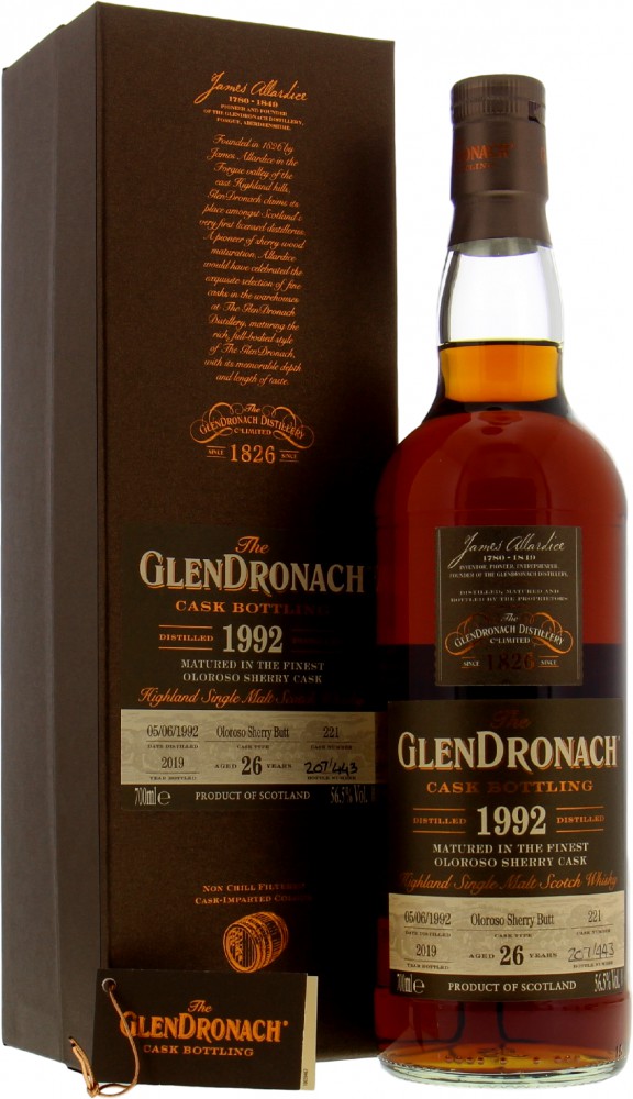 Glendronach - 26 Years Old Batch 17 Cask 221 56.5% 1992