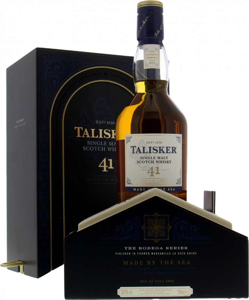 Talisker - 41 Years Old Bodega Series 50.7% 1978 In Original Wooden Case