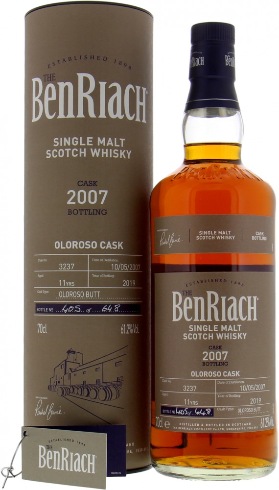 Benriach - 11 Years Old Batch 16 Cask 3237 61.2% 2007 In Original Container