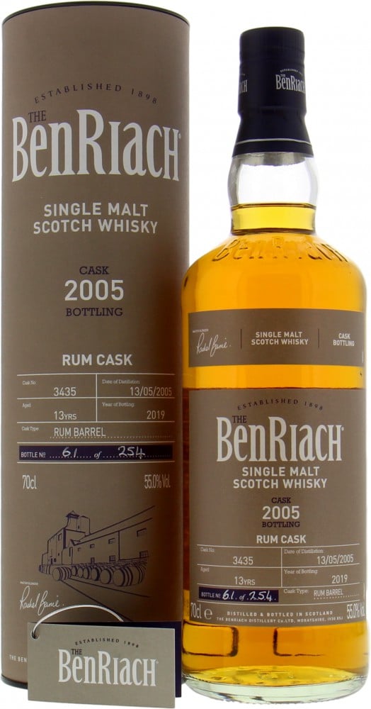Benriach - 13 Years Old Batch 16 Cask 3435 55% 2005 In Original Container