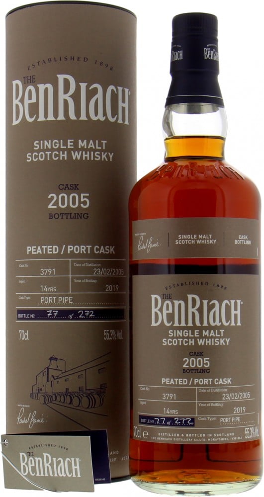 Benriach - 14 Years Old Batch 16 Cask 3791 55.3% 2005 In Original Container