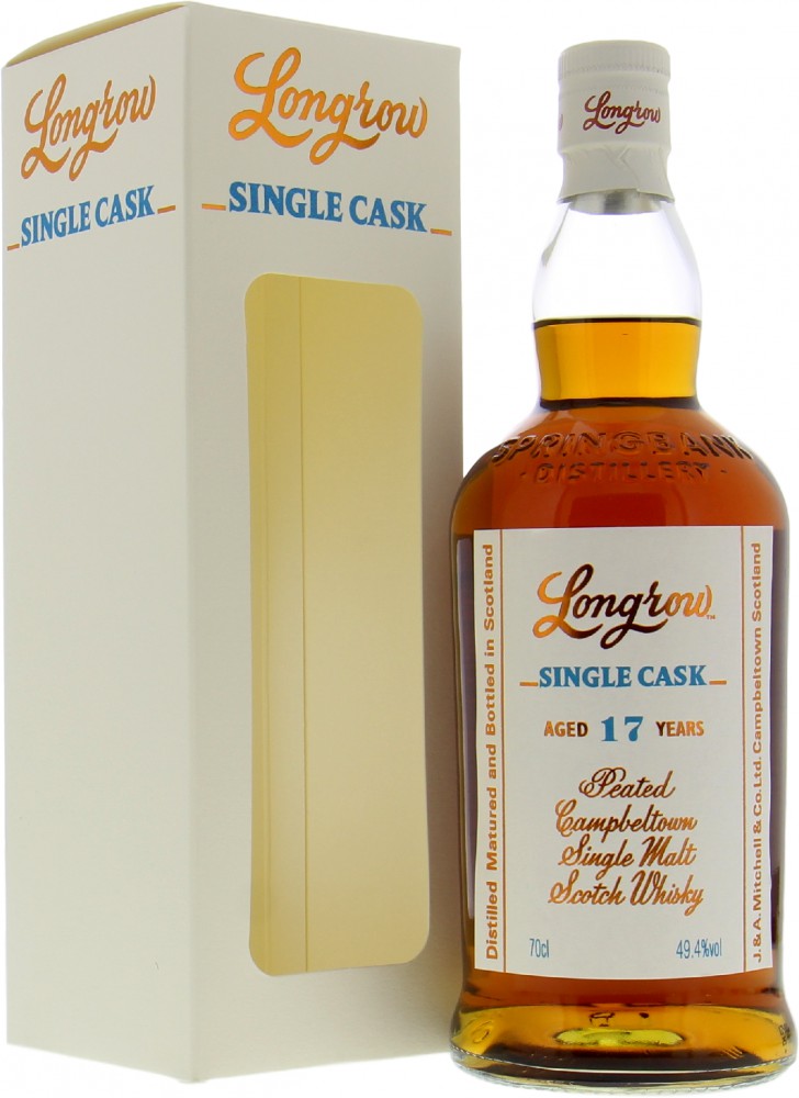 Longrow - 17 Years Old Single Cask The Netherlands 49.4% 2002 In Orginal Box