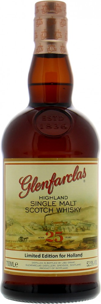 Glenfarclas - 25 Years Old Limited Edition for the Netherlands 52.5% NV