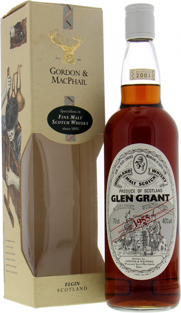 Glen Grant - 1955 Gordon & MacPhail 40% 1955 10028