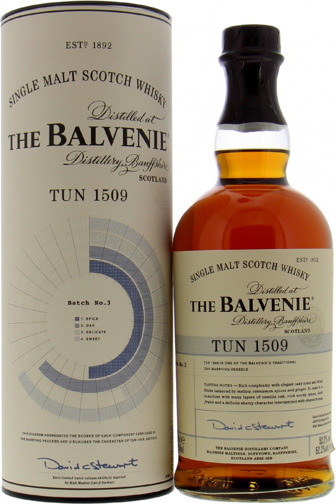 Balvenie - TUN 1509 Batch 3 52.2% NV In Original Container