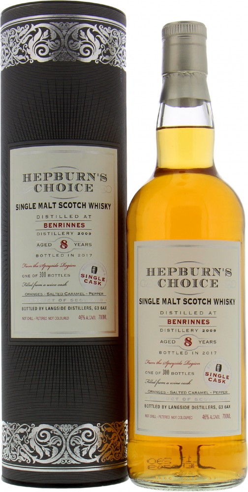 Benrinnes - 8 Years Old Hepburn's Choice 46% 2009 In Original Container