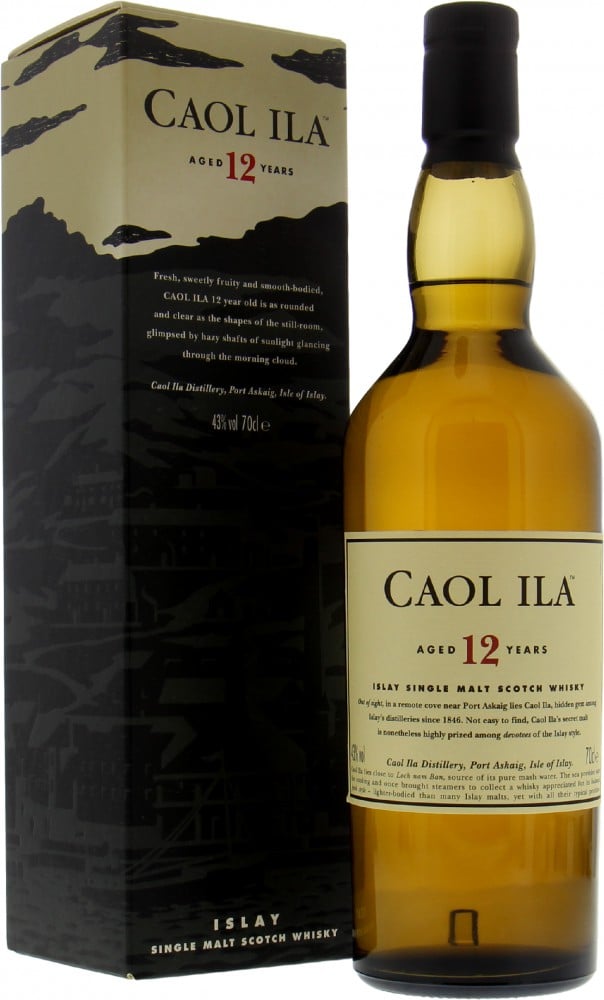 Caol Ila - 12 Years Old 43% NV No  Original Container BOx Included