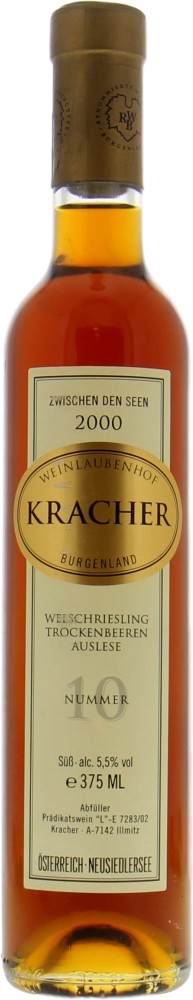 Kracher - Welschriesling Trockenbeerenauslese No 10 2000 perfect