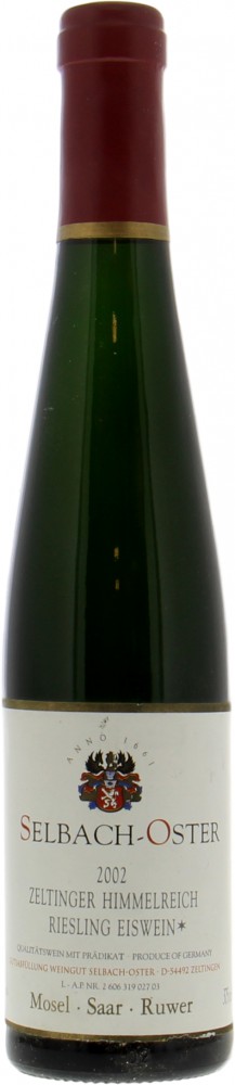 Selbach-Oster - Riesling Eiswein Zeltinger Himmelreich 1 star 2002 Perfect