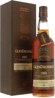 Glendronach - 30 Years Old  Single Cask Batch 14 Cask 1037 52.3% 1985