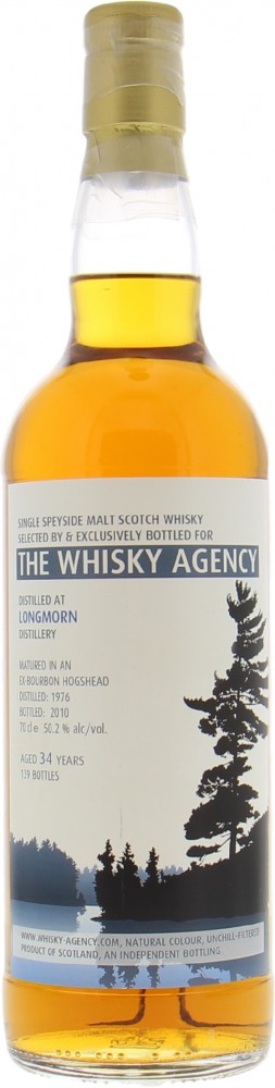 Longmorn - 34 Years Old The Whisky Agency Landscapes 50.2% 1976 10038