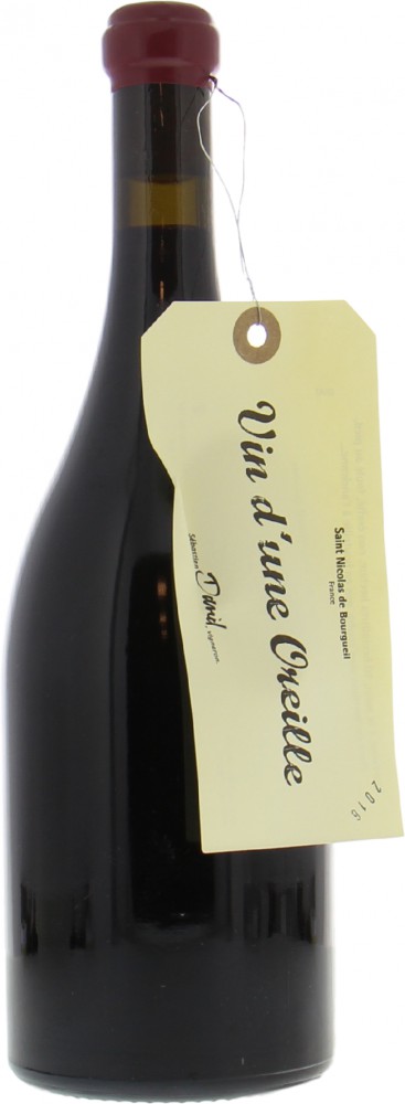 Domaine Sebastien David - St Nicolas de Bourgueil Vin d'une Oreille 2016 Perfect
