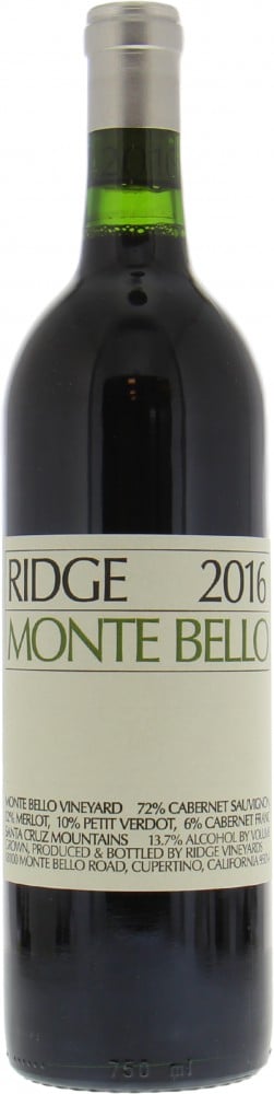 Ridge - Monte Bello 2016 Perfect