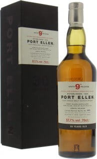 Port Ellen - 9th Release 30 Years Old 57,7% 1979