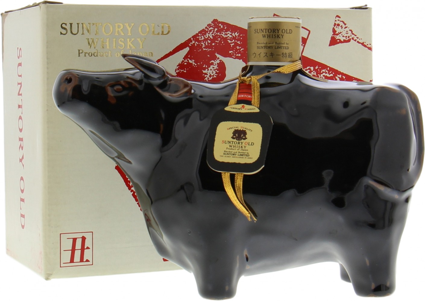 Suntory - 12 Years Old Royal Ox/Cow Decanter 43% NV In Original Box