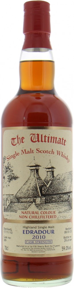 Edradour - 9 Years Old The Ultimate Cask Strength Cask 389 59% 2010