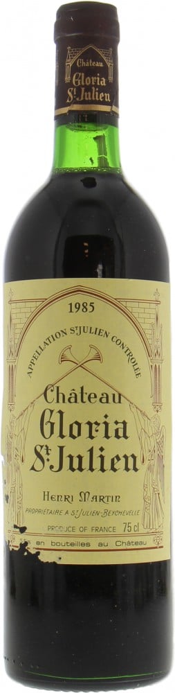 Chateau Gloria - Chateau Gloria 1985 Perfect