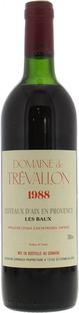 Trevallon - Coteaux d'Aix en Provence 1988 High shoulder