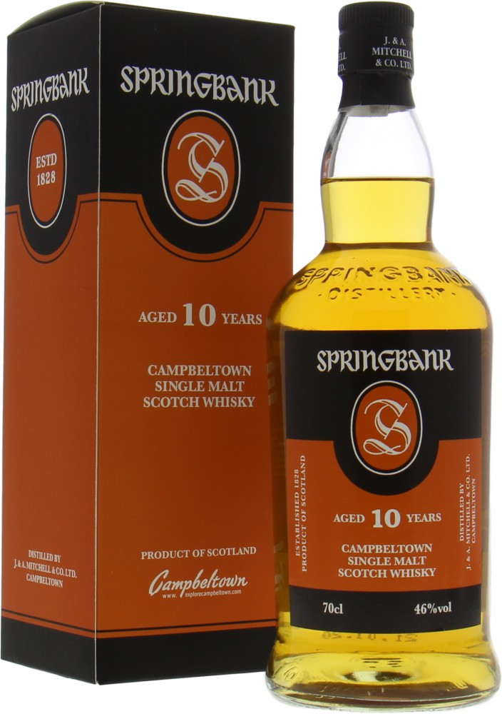 Springbank - 10 Years old 2020 Edition 46% NV In Original Container