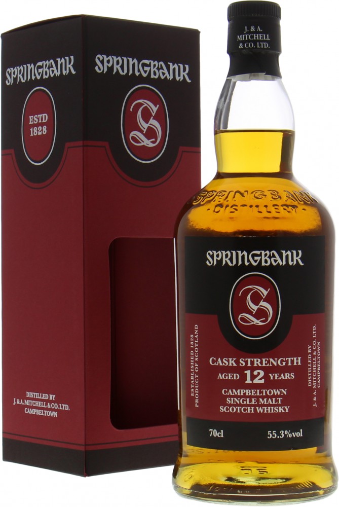 Springbank - 12 Years Old Cask Strength Batch 20 55.3% NV In Original Container
