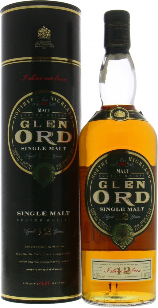 Glen Ord - 12 Years Old 40% NV In Original Container