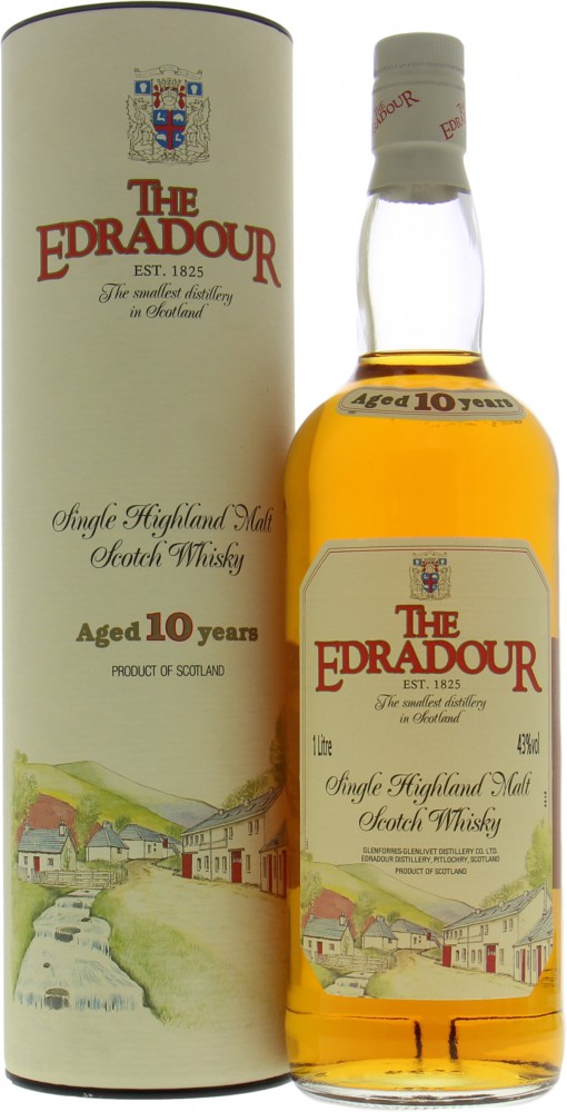 Edradour - 10 Years Old Label 40% NV In Original Container