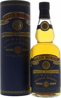 Glen Moray - 12 Years Old Blue Label 43% NV