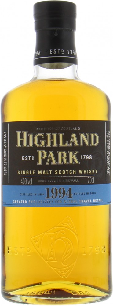 Highland Park - 1994 Vintage for Travel Retail 40% 1994 No Original Container Included!