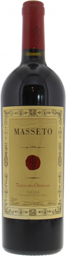 Tenuta dell' Ornellaia - Masseto 1999 From Original Wooden Case