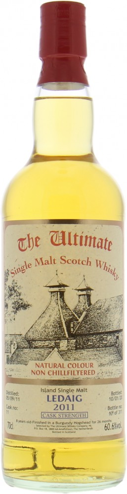 Ledaig - 8 Years Old The Ultimate Cask 11 Cask Strangth 60.6% 2011 Perfect