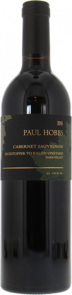 Paul Hobbs - Cabernet Sauvignon Beckstoffer To Kalon Vineyard 2016 From Original Wooden Case