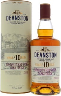 Deanston - 10 Years Old  Bordeaux Red Wine Cask Finish 46.3% NV