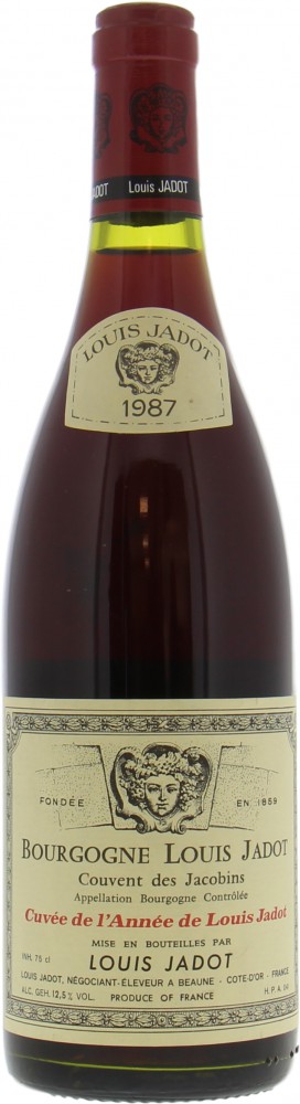 Jadot - Bourgogne Cuvee de l'Annee de Louis Jadot 1987 Perfect