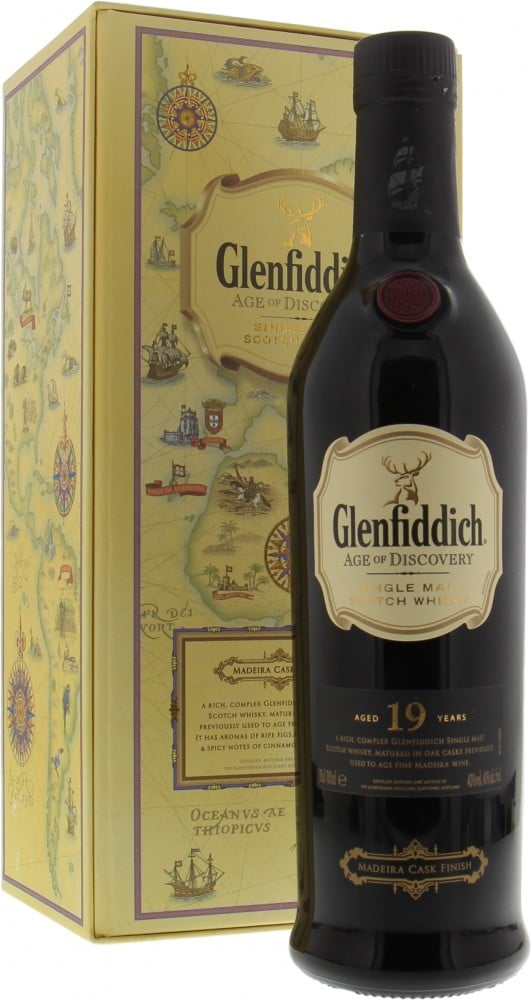 Glenfiddich - 19 Years Old Age of Discovery Madeira 40% NV In Original Box