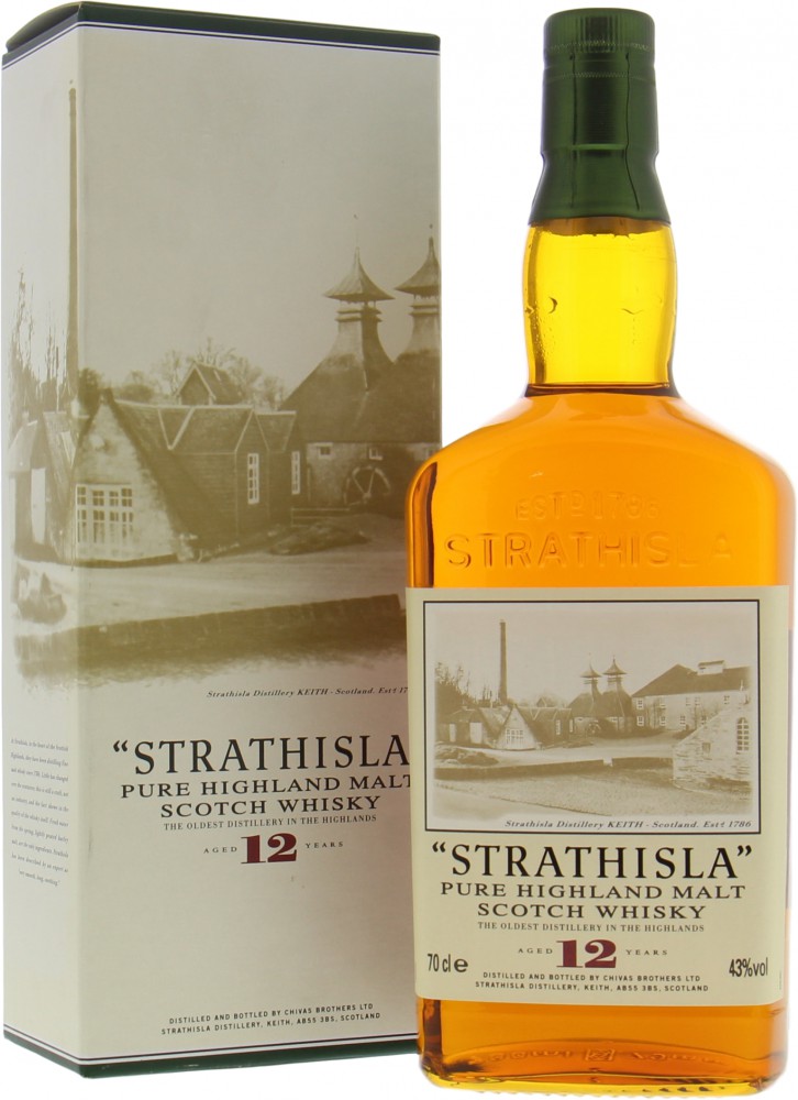 Strathisla - 12 Years Old Pure Highland Malt 43% NV