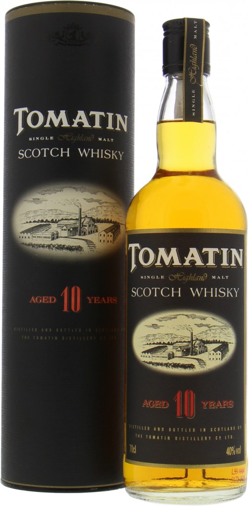 Tomatin - 10 Years Old Single Highland Malt 40% NV In Orginal Container