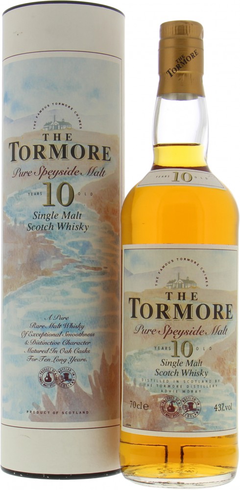 Tormore - 10 Years Old Pure Speyside Malt From the 90's 43% NV NO OC