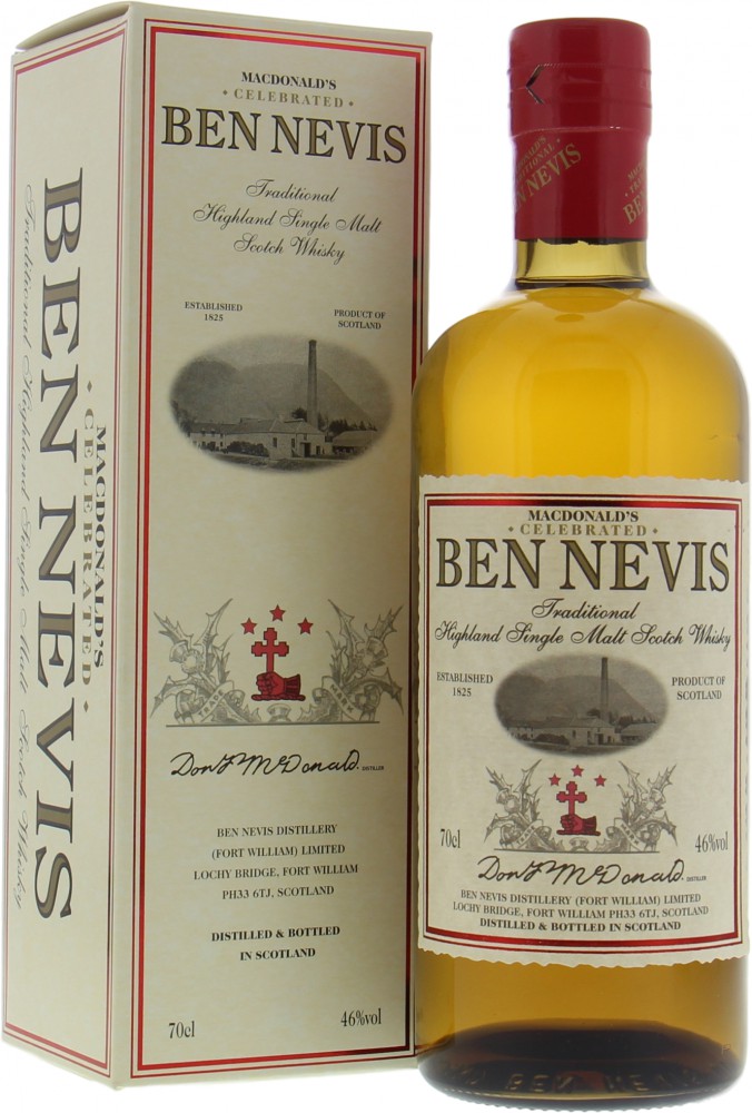 Ben Nevis - MacDonald's Traditional 46% NV In Original Box