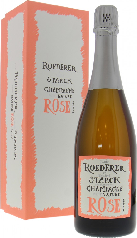 Louis Roederer et Philippe Starck - Brut Nature Rose 2012 Perfect