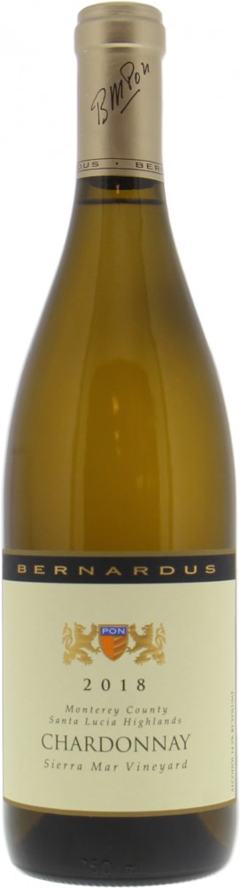 Bernardus - Chardonnay Sierra Mar 2018 Perfect