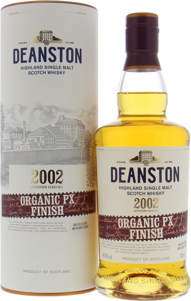 Deanston - 17 Years Old Organic Pedro Ximinez Finish 49.3% NV In Original Container