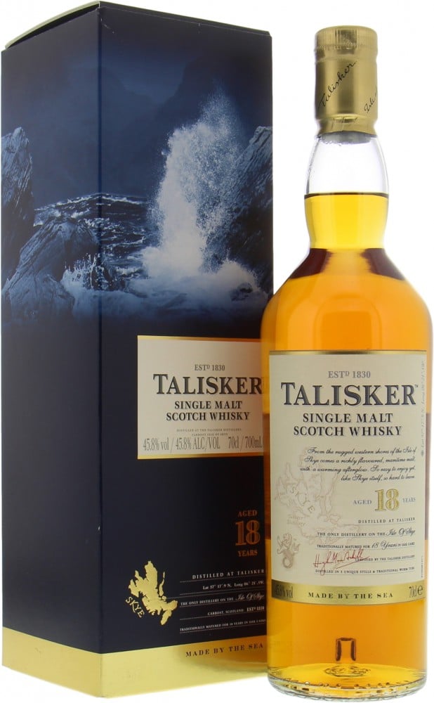Talisker - 18 Years Old 2018 45.8% NV In Original Container