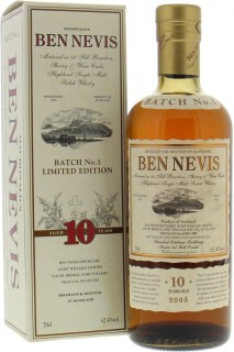 Ben Nevis - 10 Years Old Batch 1 62.4% 2008