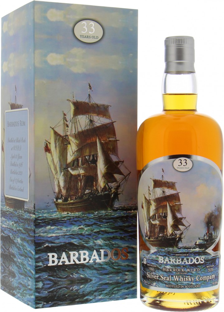 Silver Seal - Barbados W.I.R.D Rum 33 Years Old Cask 20 58.8% 1986 In Original Box
