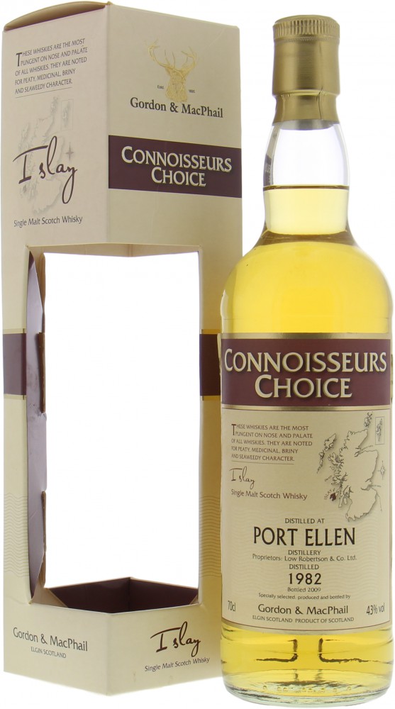 Port Ellen - 1982 Gordon & MacPhail Connoisseurs Choice 27 Years Old 43% 1982