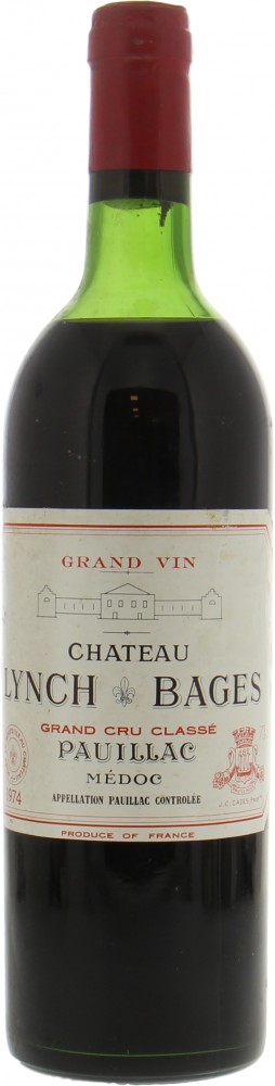 Chateau Lynch Bages - Chateau Lynch Bages 1974