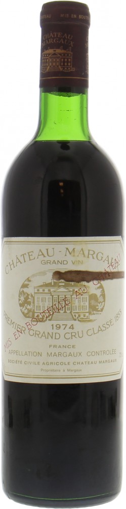 Chateau Margaux - Chateau Margaux 1974