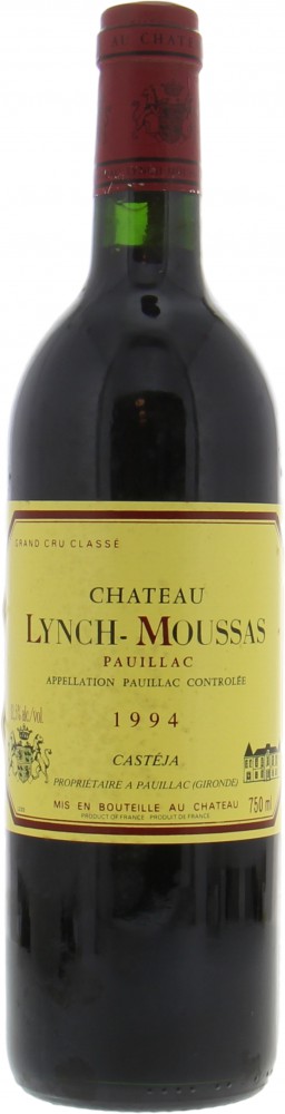 Chateau Lynch-Moussas - Chateau Lynch-Moussas 1994 Perfect