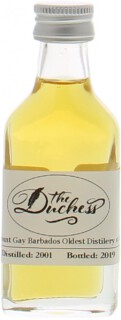 The Duchess - Sample 19 Years Old Barbados Oldest Cask 49 54.3% 2001