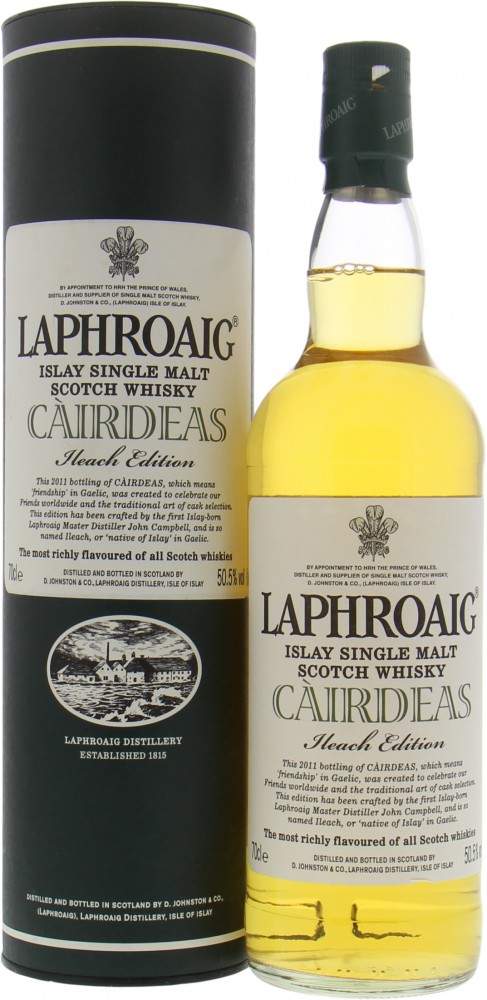 Laphroaig - Càirdeas Feis Ile 2011 Ileach Edition 50.5% NV In Orginal Box